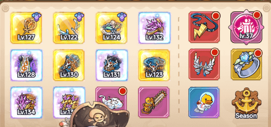 Legend of Mushroom build para as classes