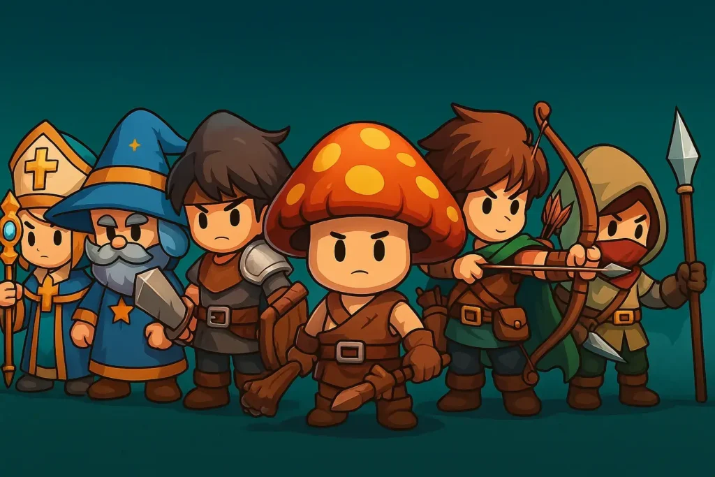 Legend of Mushroom Classes